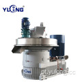 YULONG XGJ560 1.5-2TON / H pellet de resíduos de papel que faz a máquina